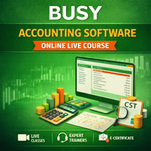 BUSY Accounting Software Online Live Course