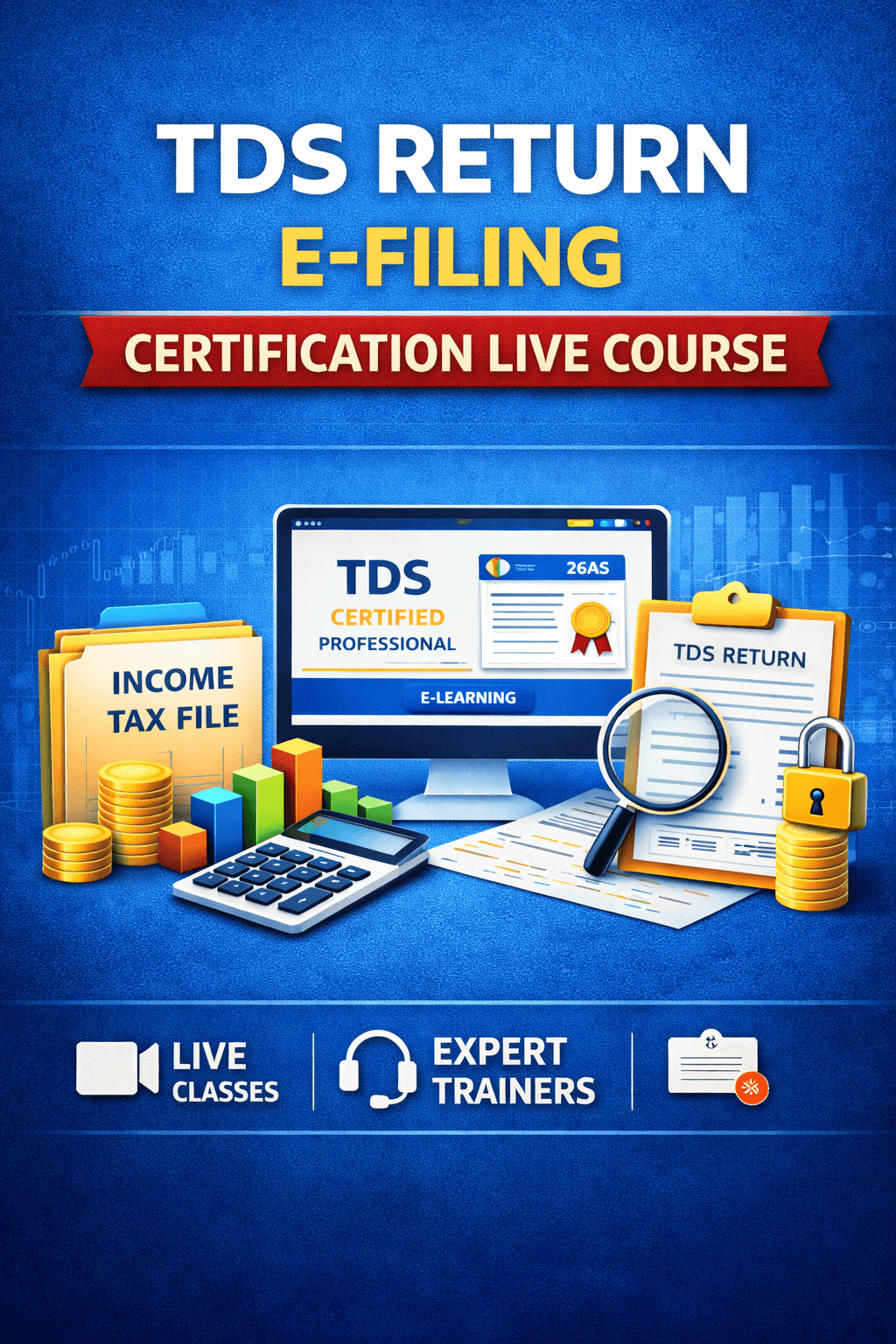 TDS Return e-Filing Certification Live Course - Image 2