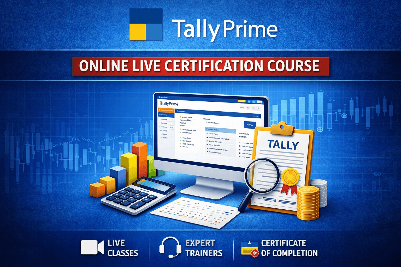 TallyPrime Online Live Certification Course - Image 2